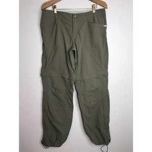 Mountain Hardwear Camping Hiking Pants Women's Size 12 Green